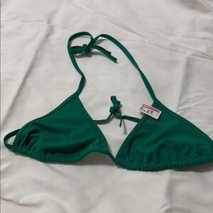 Emerald Green Bikini Top